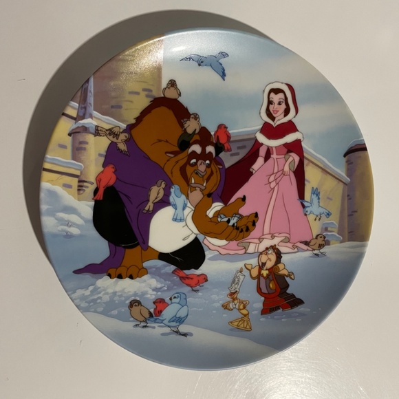 Beauty & the Beast collector plates - Picture 3 of 10